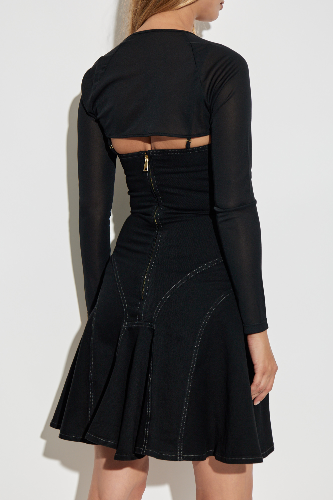 スカート VERSACE JEANS COUTURE Short Dress Black Short dress Versace Jeans Couture - Vitkac Canada